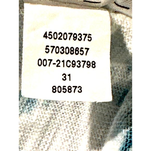 Chicos Button Back Slub Tee Blouse Soft Cotton Blend  Scoop Neck Elbow Sleeve 1 - Picture 7 of 9